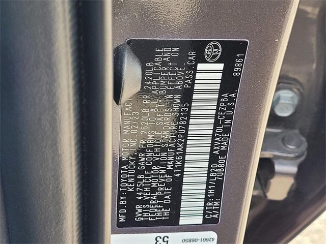 used 2023 Toyota Camry car, priced at $27,000
