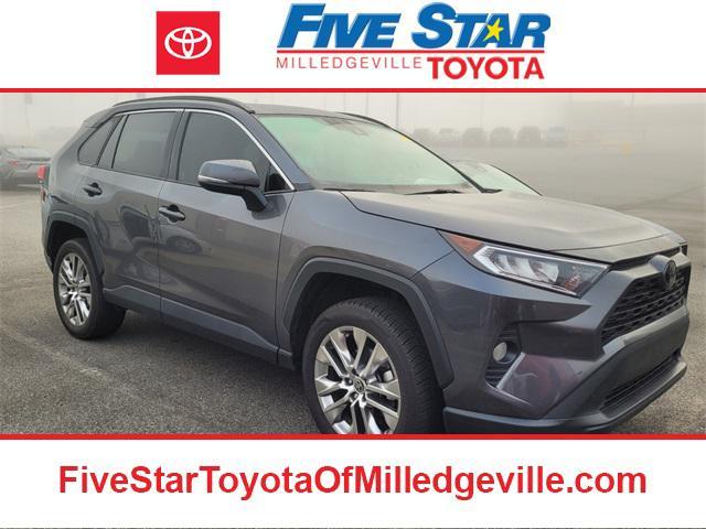 used 2021 Toyota RAV4 car, priced at $25,000