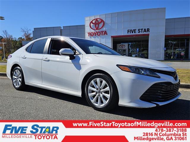 used 2020 Toyota Camry car, priced at $18,000