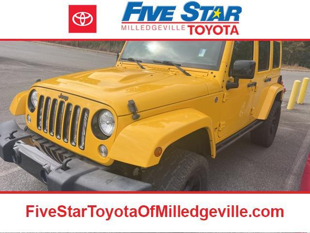 used 2015 Jeep Wrangler Unlimited car, priced at $20,000
