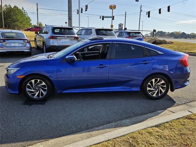 used 2017 Honda Civic car, priced at $15,000