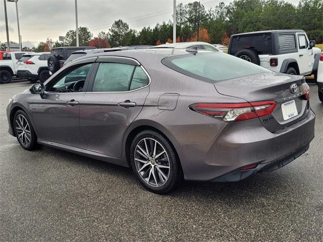 used 2021 Toyota Camry car, priced at $21,000