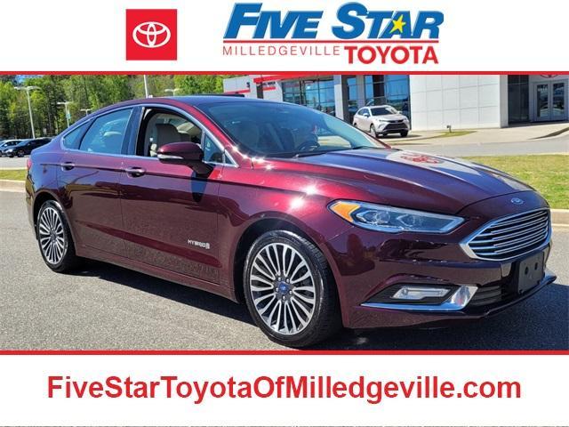 used 2017 Ford Fusion Hybrid car, priced at $15,500
