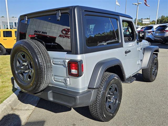 used 2023 Jeep Wrangler car, priced at $18,000