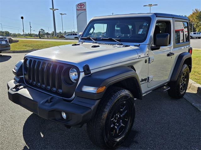 used 2023 Jeep Wrangler car, priced at $18,000