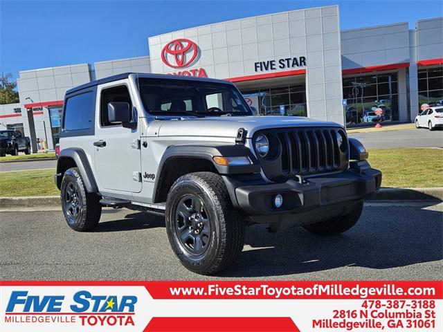 used 2023 Jeep Wrangler car, priced at $18,500