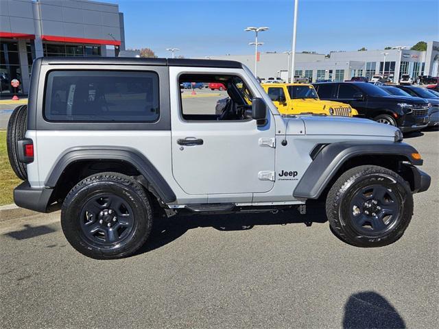 used 2023 Jeep Wrangler car, priced at $18,000