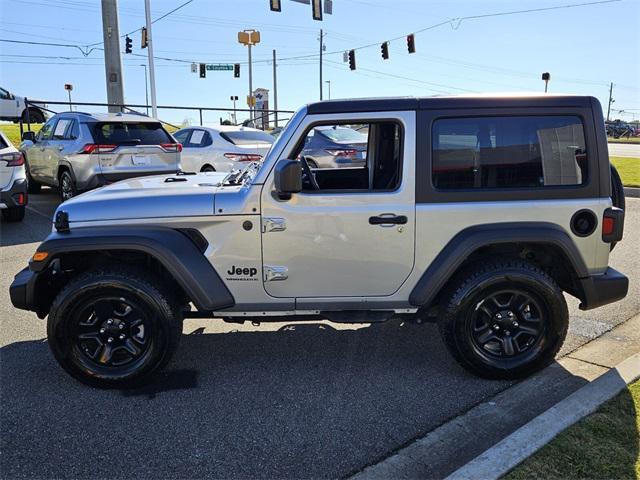 used 2023 Jeep Wrangler car, priced at $18,000