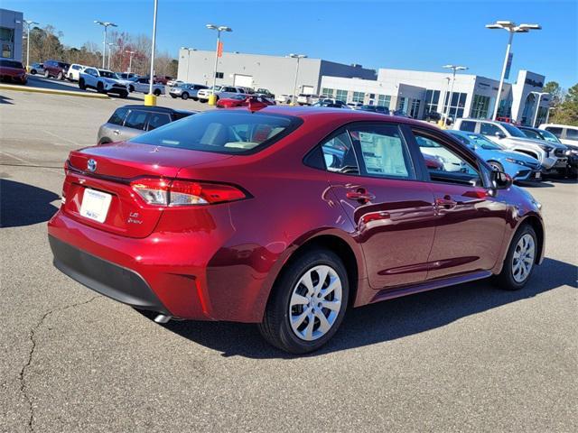 new 2025 Toyota Corolla Hybrid car, priced at $25,136