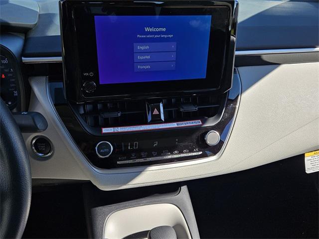 new 2025 Toyota Corolla car, priced at $25,114