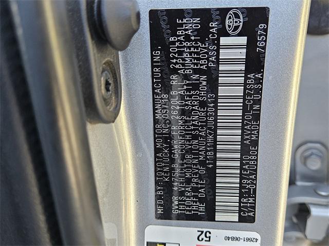 used 2018 Toyota Camry car, priced at $16,000