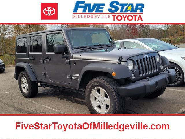 used 2017 Jeep Wrangler Unlimited car, priced at $16,500