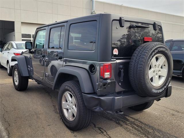 used 2017 Jeep Wrangler Unlimited car, priced at $16,500