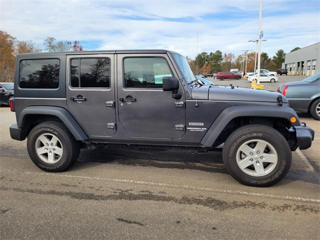 used 2017 Jeep Wrangler Unlimited car, priced at $16,500