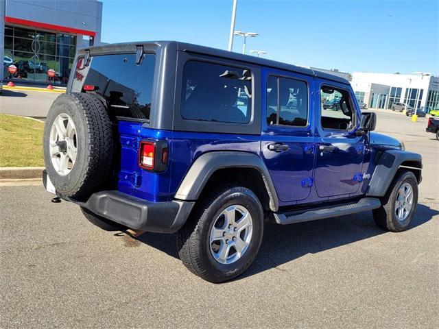 used 2020 Jeep Wrangler Unlimited car, priced at $23,500