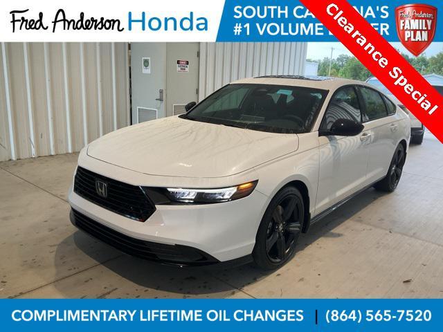 new 2025 Honda Accord Hybrid car, priced at $35,233