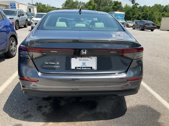 used 2024 Honda Accord car, priced at $27,264