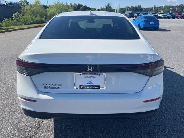 new 2024 Honda Accord car, priced at $30,147