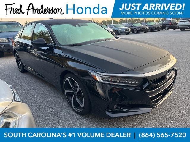 used 2021 Honda Accord car, priced at $23,484