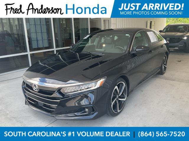 used 2021 Honda Accord car, priced at $23,282