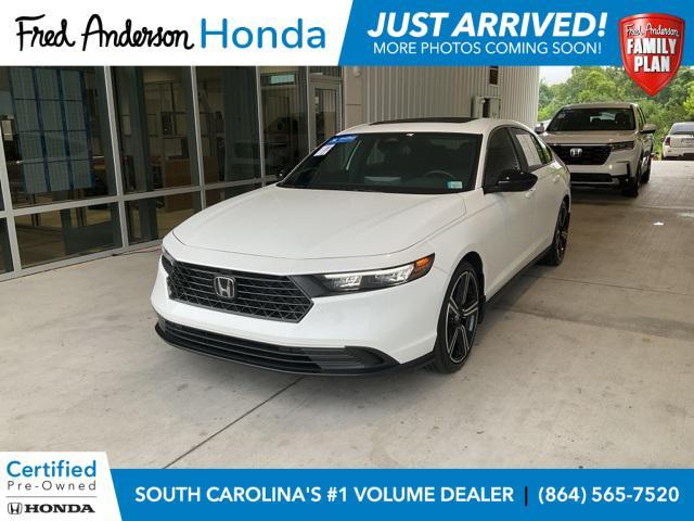 used 2024 Honda Accord Hybrid car, priced at $29,479