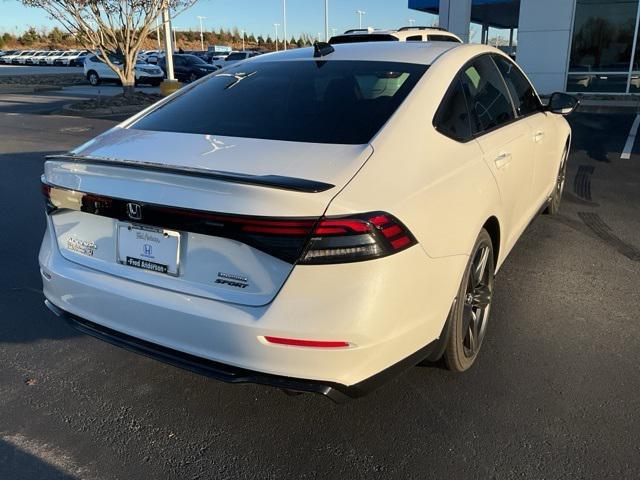 new 2025 Honda Accord Hybrid car, priced at $36,423