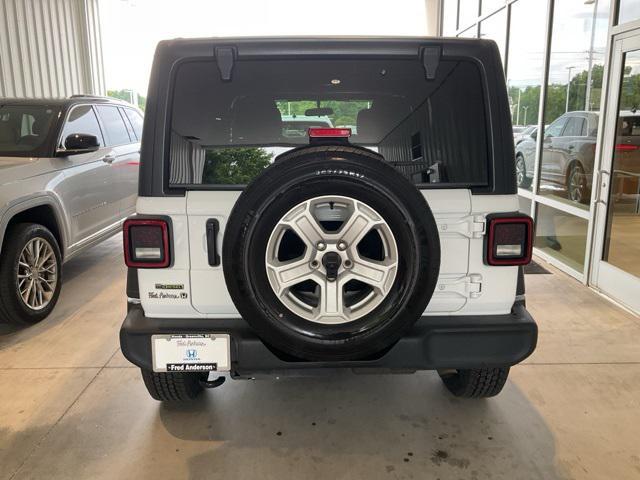 used 2021 Jeep Wrangler Unlimited car, priced at $32,889