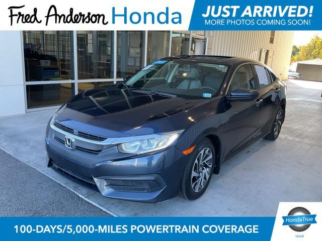used 2018 Honda Civic car, priced at $15,712