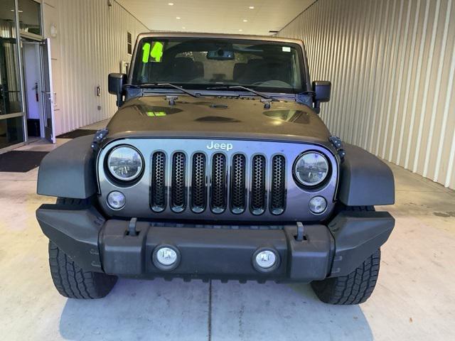 used 2014 Jeep Wrangler car, priced at $14,100