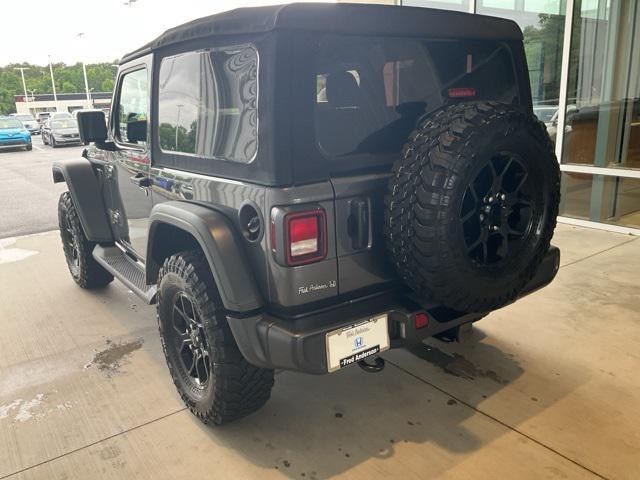 used 2024 Jeep Wrangler car, priced at $38,342
