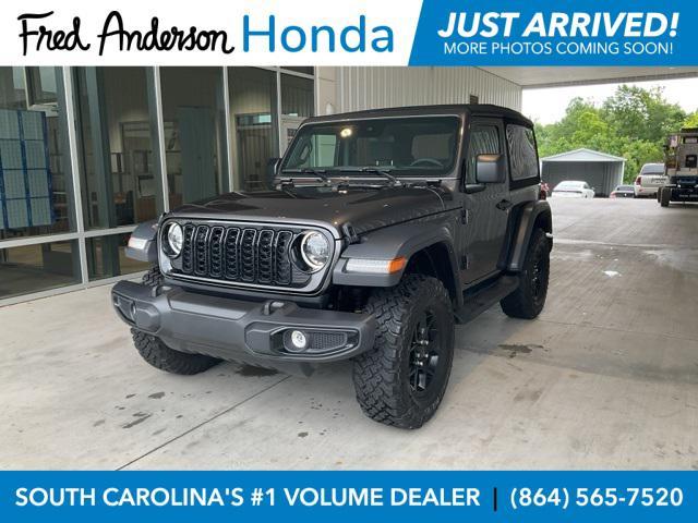 used 2024 Jeep Wrangler car, priced at $38,342