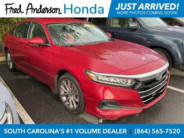 used 2021 Honda Accord car, priced at $18,527
