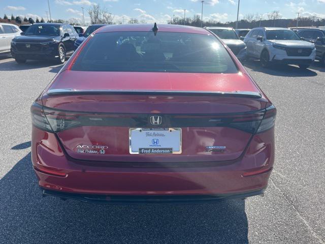 new 2025 Honda Accord Hybrid car, priced at $35,977