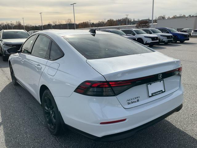 new 2025 Honda Accord car, priced at $31,565