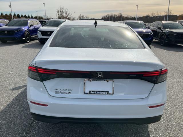 new 2025 Honda Accord car, priced at $31,565