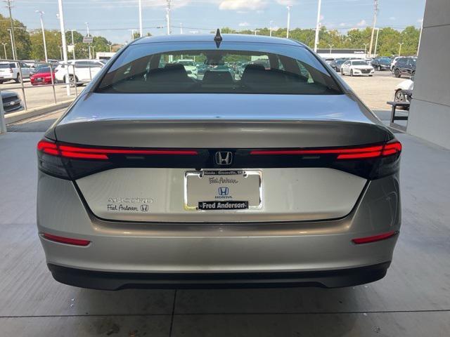 new 2025 Honda Accord car, priced at $28,373