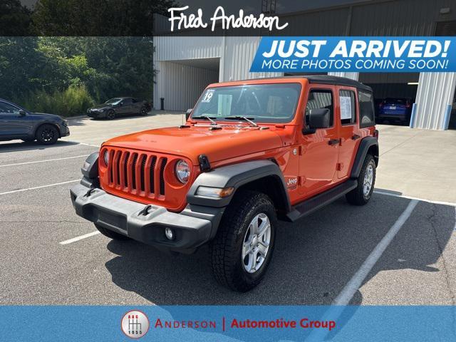 used 2019 Jeep Wrangler Unlimited car, priced at $22,205