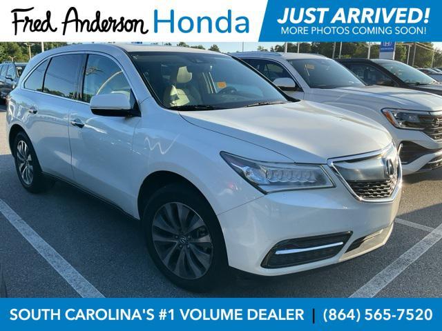 used 2016 Acura MDX car, priced at $13,377