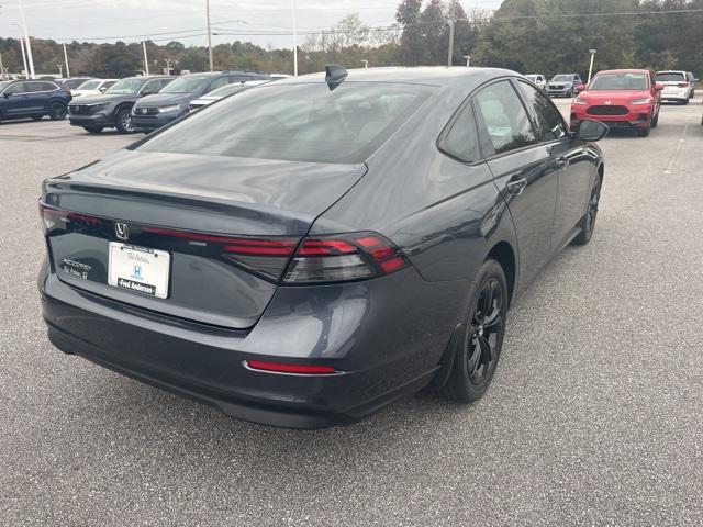 new 2025 Honda Accord car, priced at $30,985