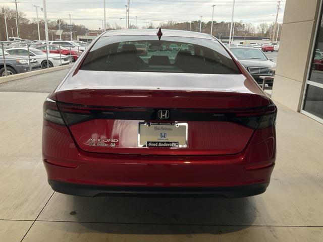 used 2024 Honda Accord car, priced at $27,417