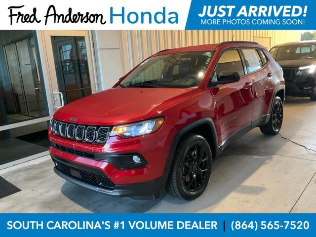 used 2025 Jeep Compass car, priced at $23,297
