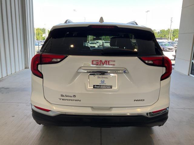 used 2021 GMC Terrain car, priced at $21,348