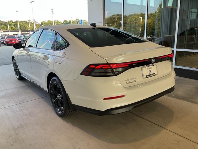 new 2025 Honda Accord car, priced at $30,821