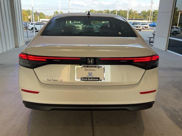new 2025 Honda Accord car, priced at $30,821