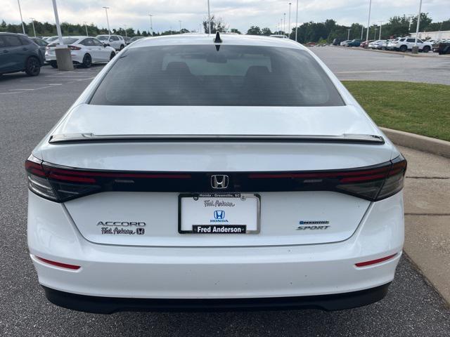 new 2024 Honda Accord Hybrid car, priced at $32,827