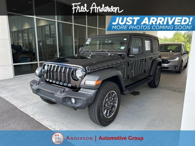used 2022 Jeep Wrangler Unlimited car, priced at $41,890