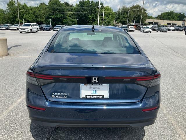new 2025 Honda Accord car, priced at $30,390