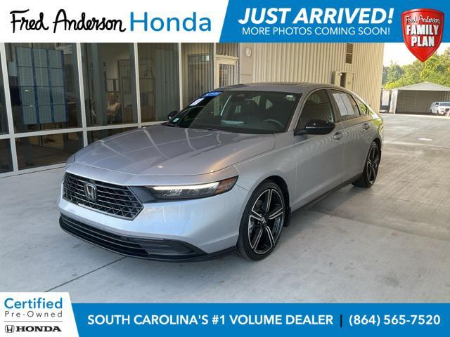 used 2024 Honda Accord Hybrid car, priced at $27,844