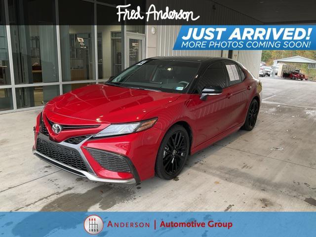 used 2021 Toyota Camry car, priced at $28,572