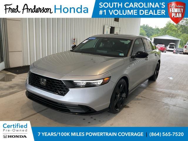 used 2024 Honda Accord Hybrid car, priced at $31,500